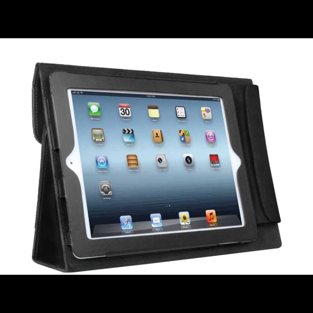 Isound leather keyboard case for iPad NEW